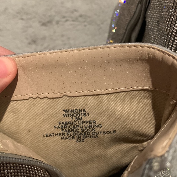 Steve Madden Winona Sparkle Mid-calf Bootie, size 7.5 - Picture 2 of 3